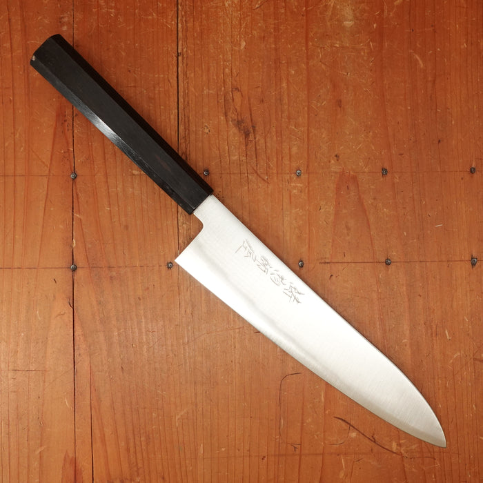 Hitohira Imojiya TH 210mm Gyuto Aogami Super Ebony Handle