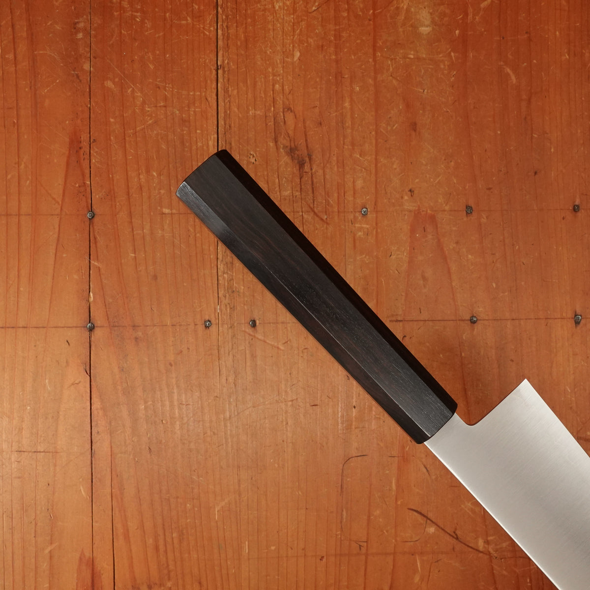 Hitohira Imojiya TH 210mm Gyuto Aogami Super Ebony Handle