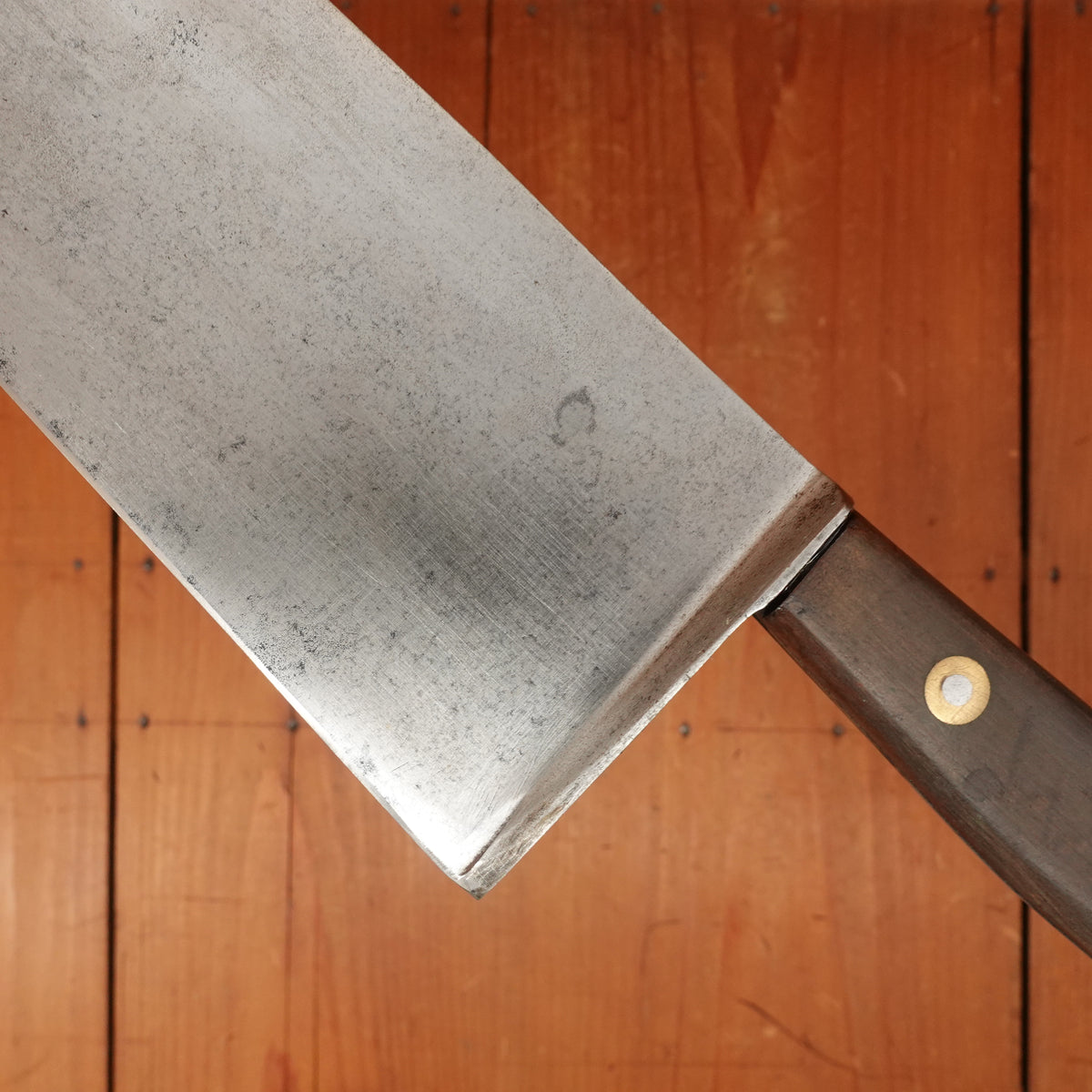 LF&C 14.5" Chef Carbon Steel Re-Handled W Cosmetic Issues USA 1920s-50s