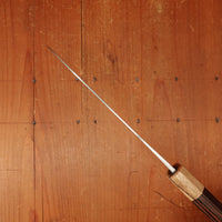 Hitohira TD 165mm Santoku Stainless Clad Aogami 2 Kurouchi Wenge Handle
