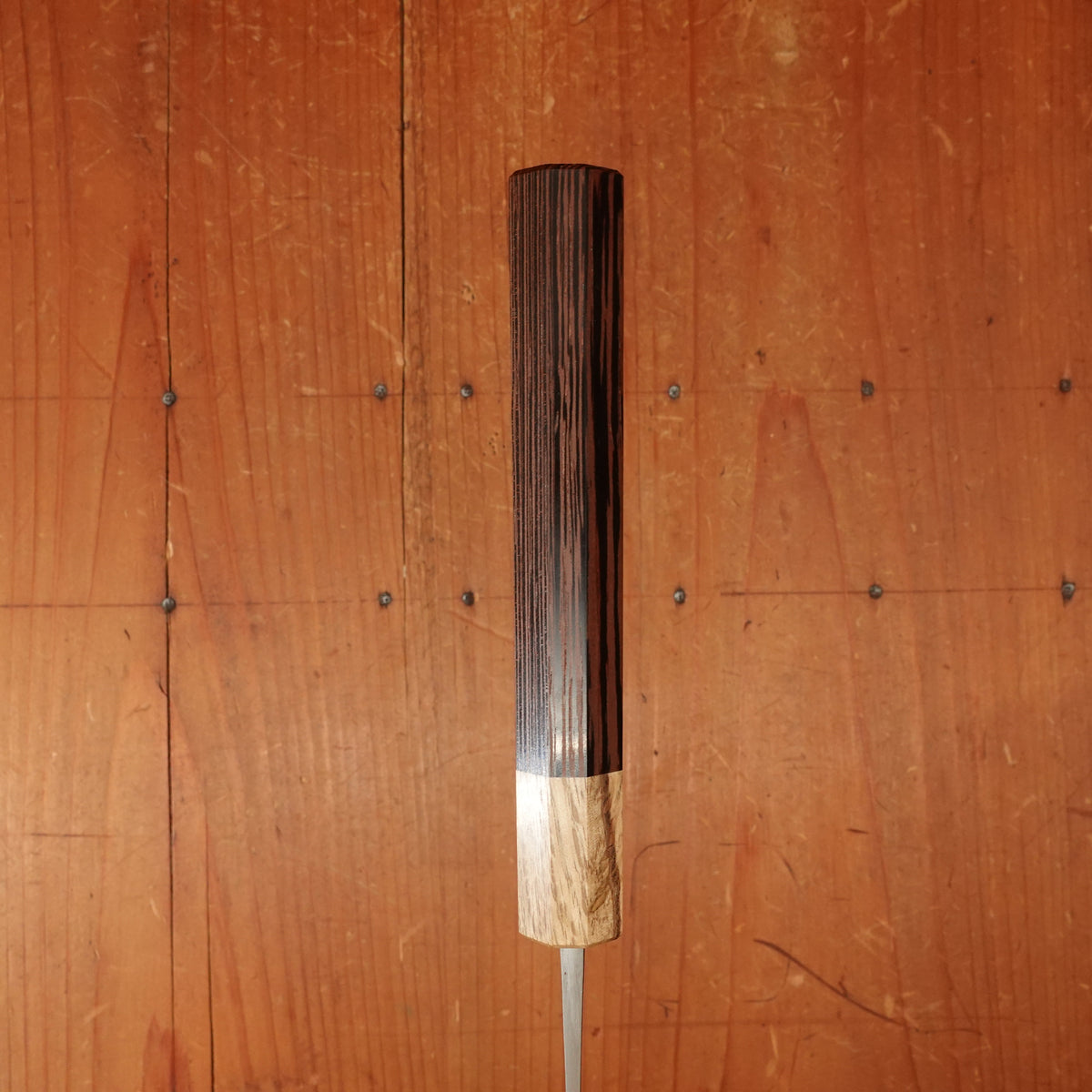 Hitohira TD 165mm Santoku Stainless Clad Aogami 2 Kurouchi Wenge Handle