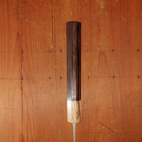 Hitohira TD 165mm Santoku Stainless Clad Aogami 2 Kurouchi Wenge Handle