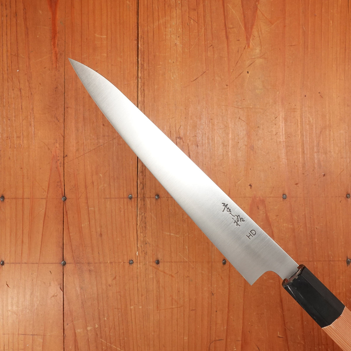 New Old Stock Konosuke Sakai HD2 210mm Wa Petty Yew & Horn Handle