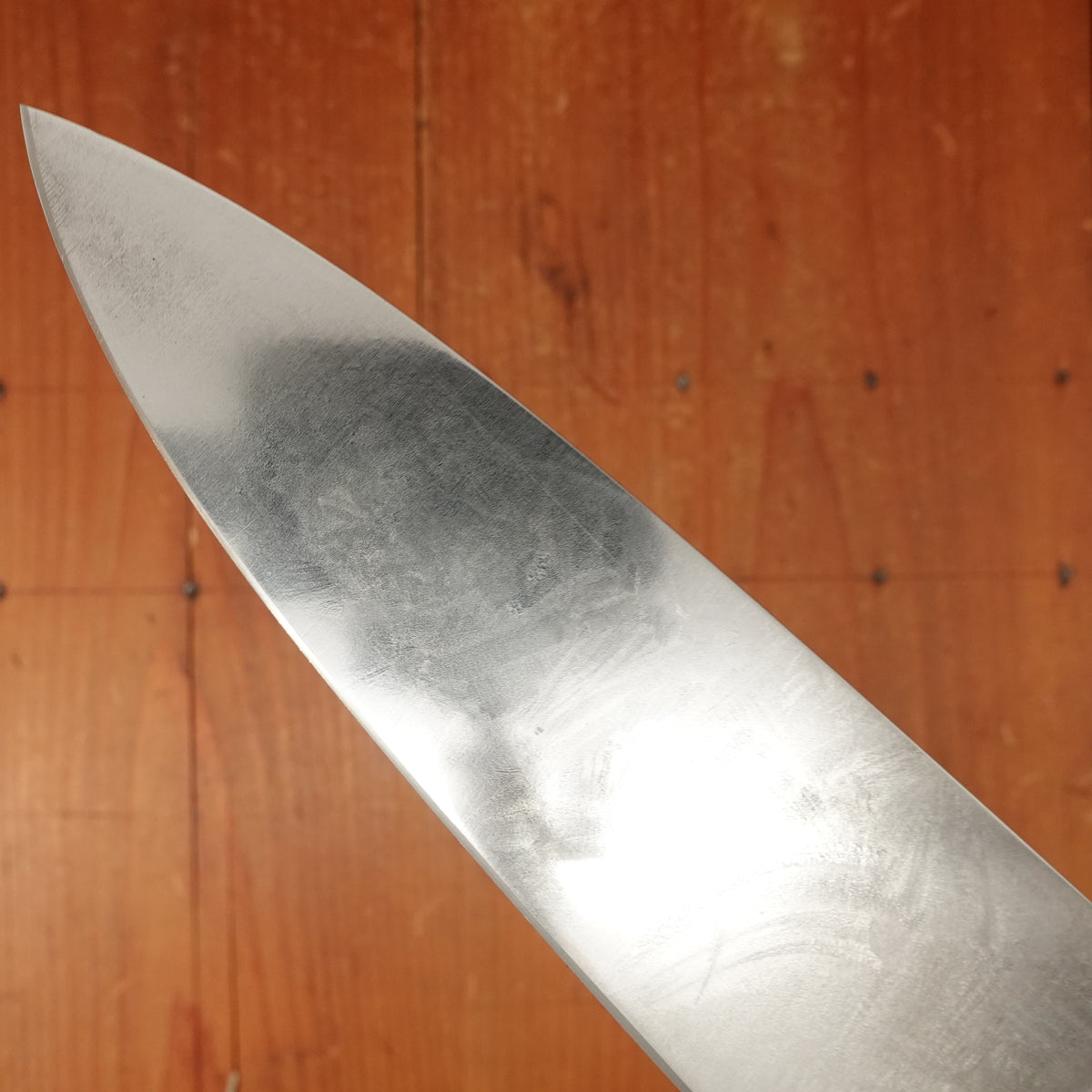 David Boye 8" Chef Knife Dendritic Cast Stainless Etched By Francine Larstein Cocobolo Handle by Todd Kopp