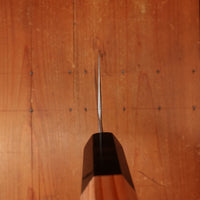 Isamitsu 165mm Nakiri Stainless Clad Shirogami 1 Kurouchi Yakusugi Cedar Handle
