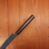 New Old Stock Konosuke Sakai Keiai NT 150mm Petty Stainless Black Damascus Khii Rosewood Handle
