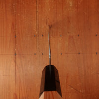 Isamitsu 210mm Kiritsuke Gyuto Stainless Clad Shirogami 1 Kurouchi Yakusugi Cedar Handle