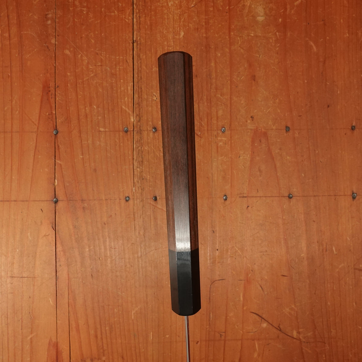 Hitohira Togashi 240mm Gyuto Stainless Clad Shirogami 1 Taihei Makassar Handle