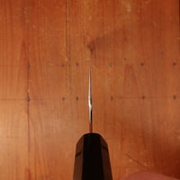 Hitohira Togashi 240mm Gyuto Stainless Clad Shirogami 1 Taihei Makassar Handle