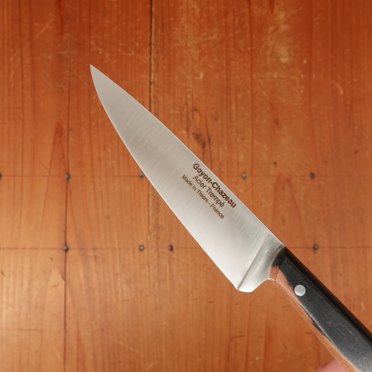 Goyon-Chazeau Le P'tit Tradi Office Knife Stainless Ebony with Sapwood Handle