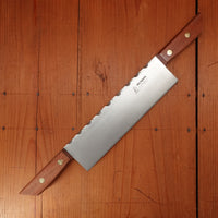 Au Nain 8" Cheese Knife with Guilloché