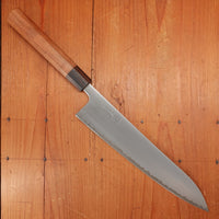 Trade In Hitohira Futana SB 240mm Gyuto Aogami Super Migaki Cherry Wood Handle
