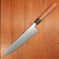 Trade In Hitohira Futana SB 240mm Gyuto Aogami Super Migaki Cherry Wood Handle