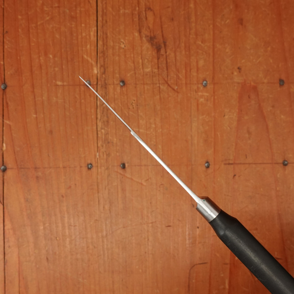 Sabatier Trompette / Ekco Ancienne Maison 3.25" Clip Point Paring Knife Forged Stainless Gutta Percha 1950-60s