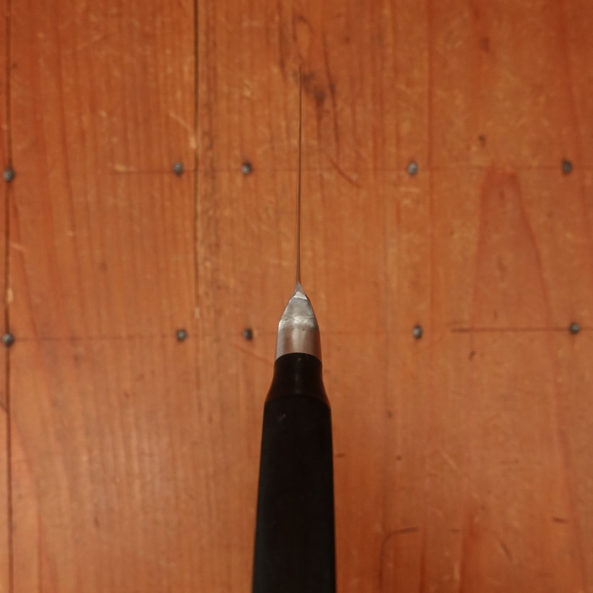 Sabatier Trompette / Ekco Ancienne Maison 3.25" Round Tip Paring Knife Forged Stainless Gutta Percha 1950-60s