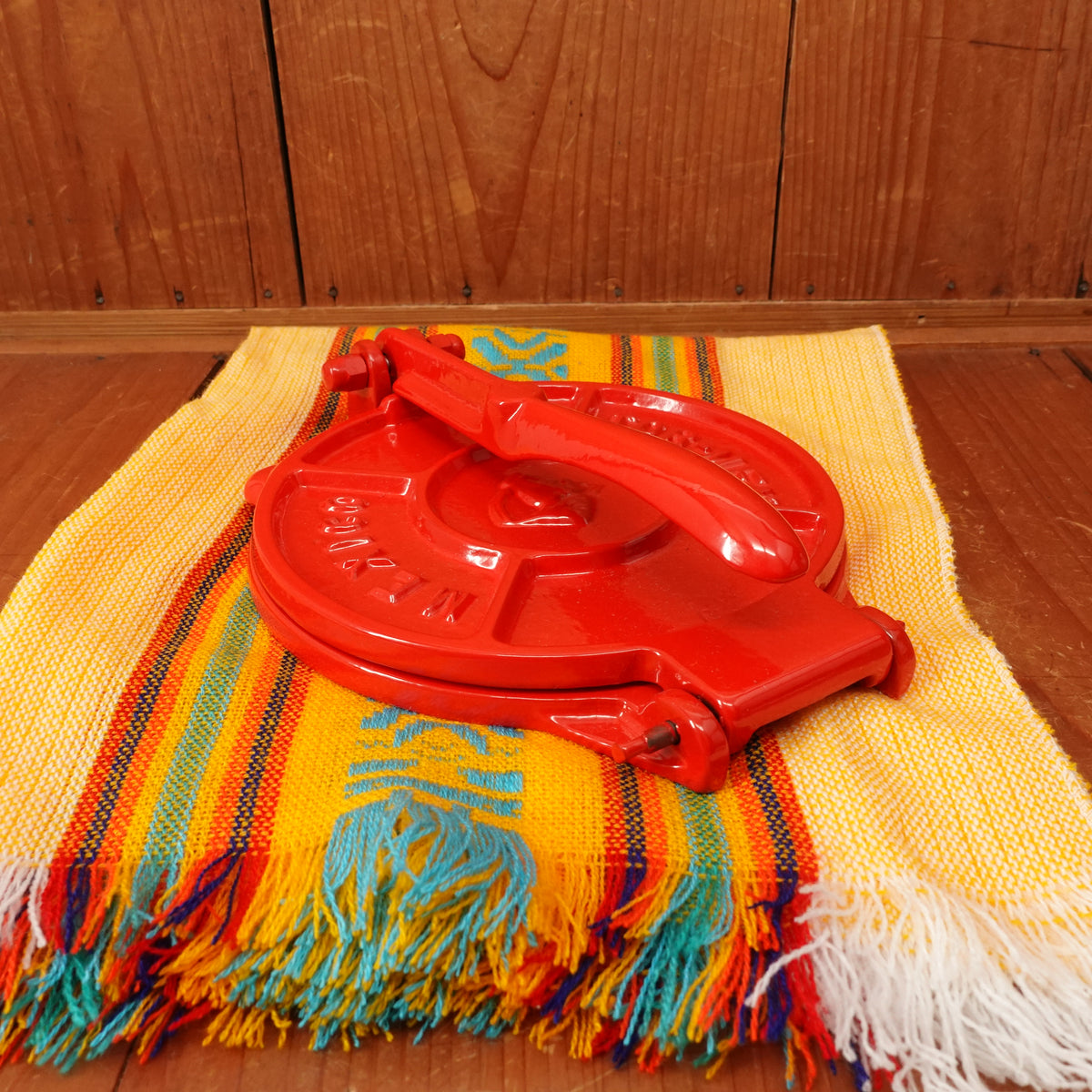 Cast Iron Tortilla Press Kit