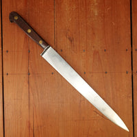 New Old Stock Stanley Rogers 12" Canadian Slicer Flexible Double Shear Steel Carbon France ~1930s-60s Blade & Handle Marked