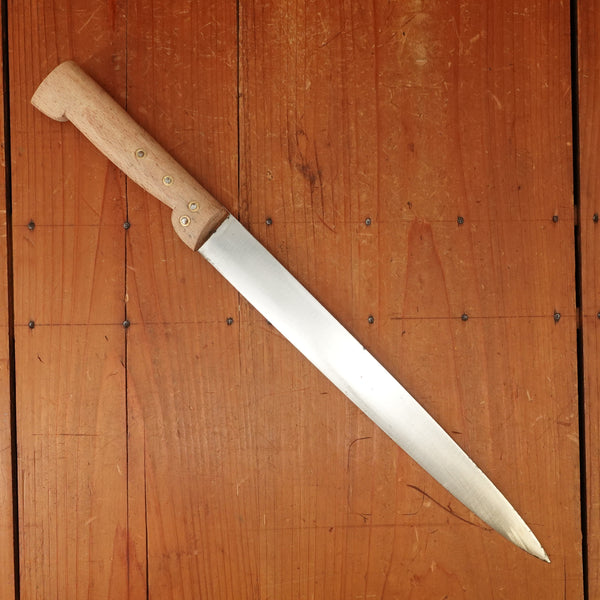 New Old Stock Au Nain 11" Semi-Flex Plate Semelle Slicer Carbon Rosette Beechwood St. Remy, Thiers, France 1950s