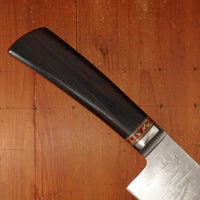 David Boye 8" Chef Knife Dendritic Cast Stainless Etched By Francine Larstein Cocobolo Handle by Todd Kopp