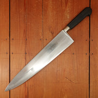 New Old Stock PD Sabatier Acier Fondu Nogent / Cuisine Massive 35cm / 13.75" Chef Carbon 1930s?