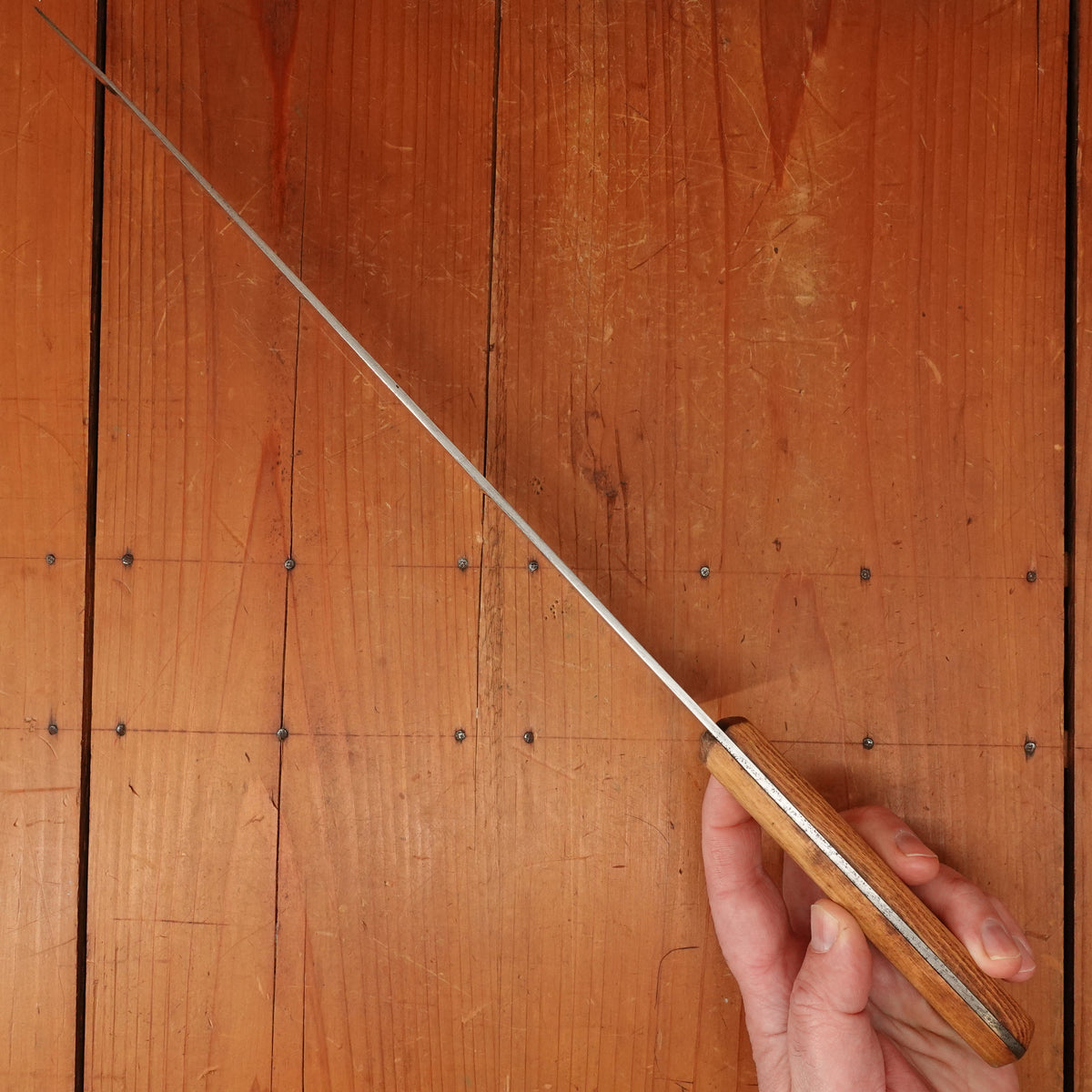 Ontario Knife Co 12" Chef Knife Carbon Steel Beech USA 1953