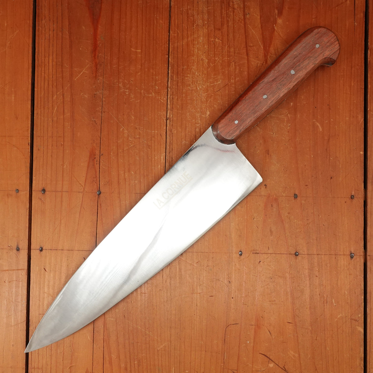 La Cornue 11.5" Chef de Chef / Lobster Splitter Stainless Rosewood France 1990s-2010?