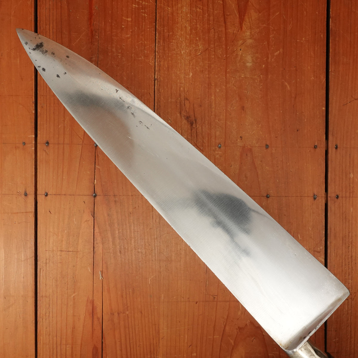 New Old Stock PD Sabatier Acier Fondu Nogent / Cuisine Massive 35cm / 13.75" Chef Carbon 1930s?