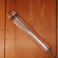 La Cornue 11.5" Chef de Chef / Lobster Splitter Stainless Rosewood France 1990s-2010?