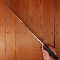 *Light Mark* New Old Stock PD Sabatier Acier Fondu Nogent / Cuisine Massive 35cm / 13.75" Chef Carbon 1930s?