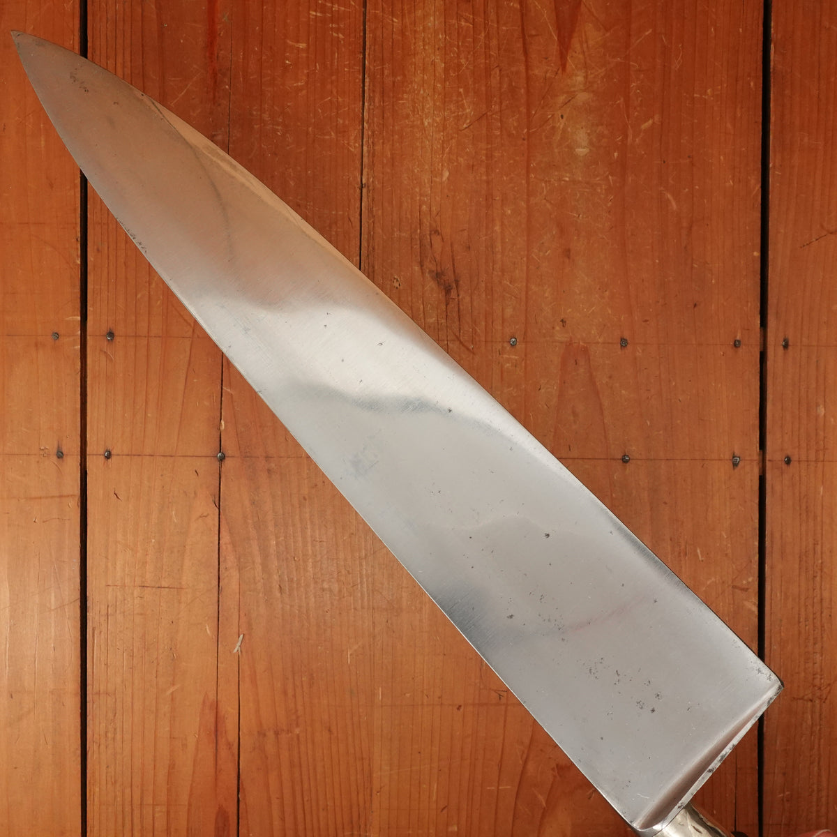 *Light Mark* New Old Stock PD Sabatier Acier Fondu Nogent / Cuisine Massive 35cm / 13.75" Chef Carbon 1930s?