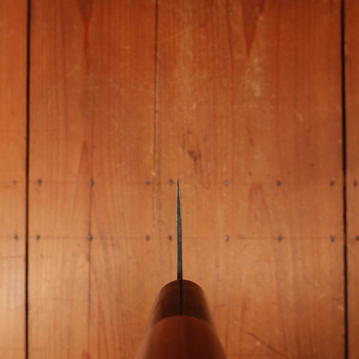 Hitohira Hizen 165mm Nakiri Shirogami #2 Kurouchi Walnut Handle