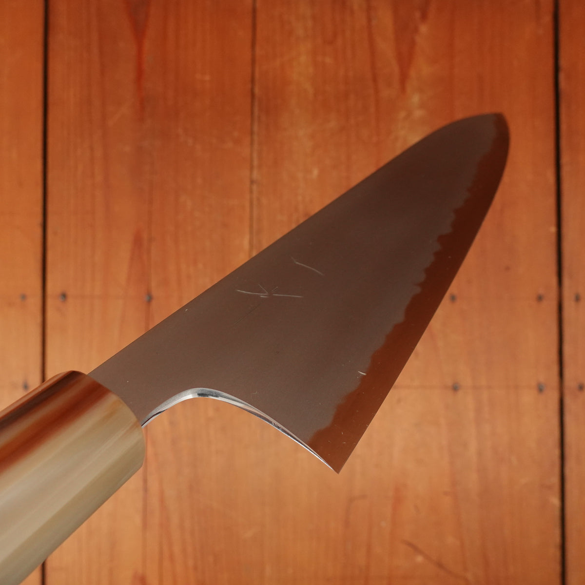 Hitohira Tanaka Yohei 240mm Gyuto Aogami 1 Kasumi Ebony Handle