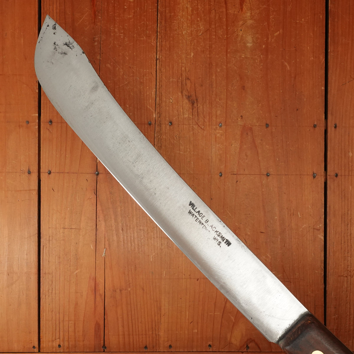 Village Blacksmith 14” Bullnose Butcher Carbon Steel Watertown Wis. USA 1898-1940