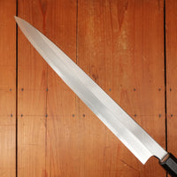 Hitohira Kikuchiyo Manzo 300mm Yanagi Shirogami 3 Ho Wood - LEFTY