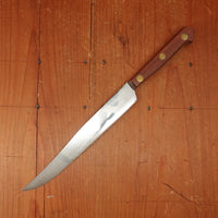 New Old Stock 19.5cm / 7.75" Yataghan Slicer Stainless Rosewood San Remy  France 1960-90s (Copy)