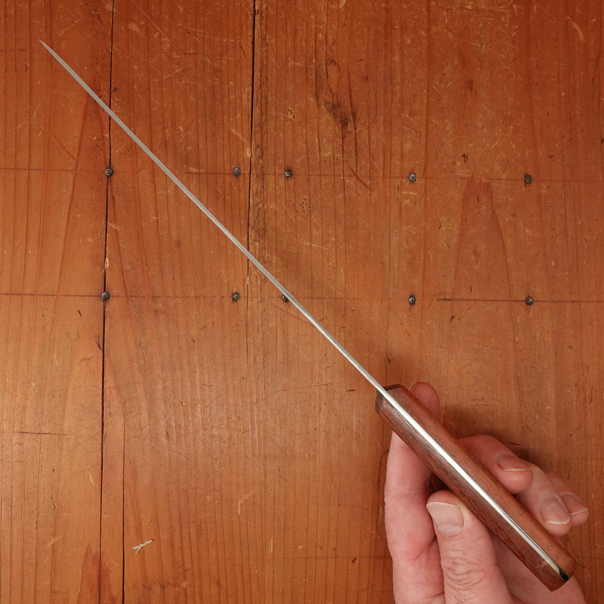 New Old Stock 19.5cm / 7.75" Yataghan Slicer Stainless Rosewood San Remy  France 1960-90s (Copy)