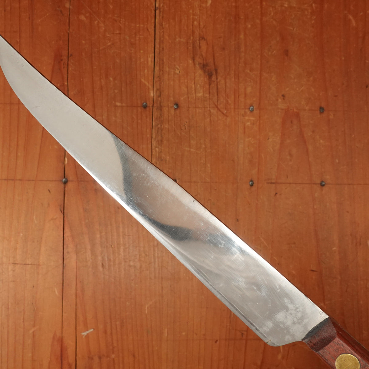 New Old Stock 19.5cm / 7.75" Yataghan Slicer Stainless Rosewood San Remy  France 1960-90s (Copy)