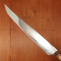 New Old Stock 19.5cm / 7.75" Yataghan Slicer Stainless Rosewood San Remy  France 1960-90s (Copy)