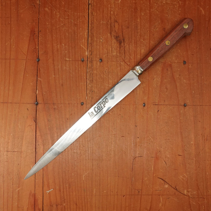 New Old Stock Au Nain / La Corpo 20cm / 8" Fillet Knife Stainless Rosewood San Remy  France 1960-90s