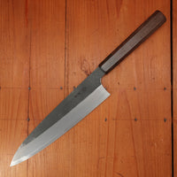 Hitohira Togashi 240mm Gyuto Shirogami 2 Kurouchi Tagayasan Handle