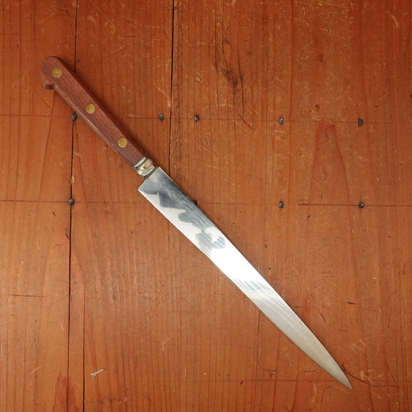 New Old Stock Au Nain / La Corpo 20cm / 8" Fillet Knife Stainless Rosewood San Remy  France 1960-90s