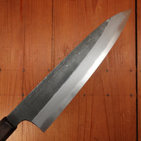 Hitohira Togashi 240mm Gyuto Shirogami 2 Kurouchi Tagayasan Handle