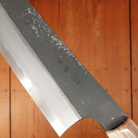 Hitohira Togashi 240mm Kiritsuke Gyuto Aogami 2 Kurouchi Ebony Handle