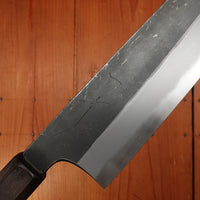 Hitohira Togashi 240mm Gyuto Shirogami 2 Kurouchi Tagayasan Handle