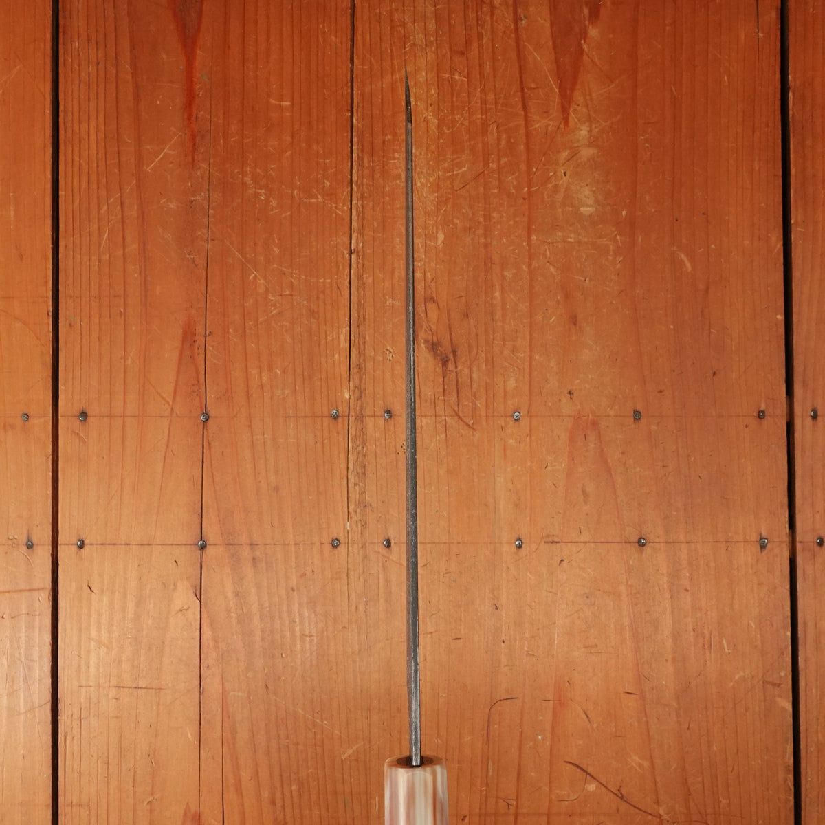 Hitohira Togashi 240mm Kiritsuke Gyuto Aogami 2 Kurouchi Ebony Handle