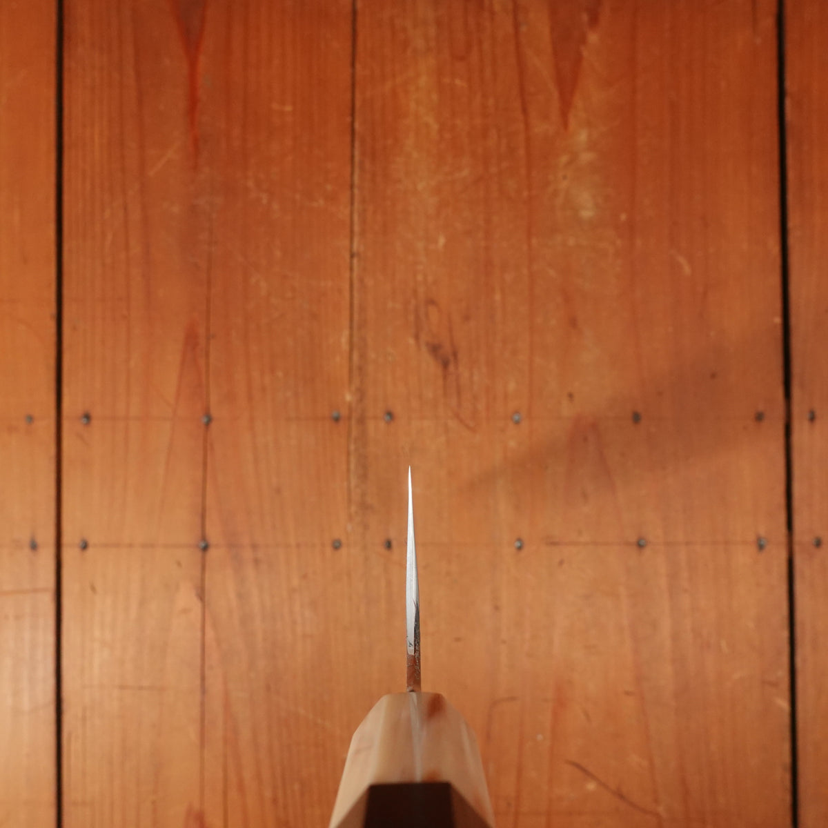 Hitohira Togashi 240mm Kiritsuke Gyuto Aogami 2 Kurouchi Ebony Handle