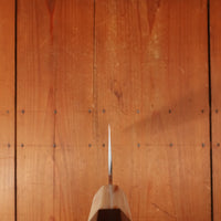 Hitohira Togashi 240mm Kiritsuke Gyuto Aogami 2 Kurouchi Ebony Handle