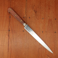 New Old Stock Au Nain 17cm / 6.75" Fillet Knife Stainless Rosewood San Remy  France 1960-90s