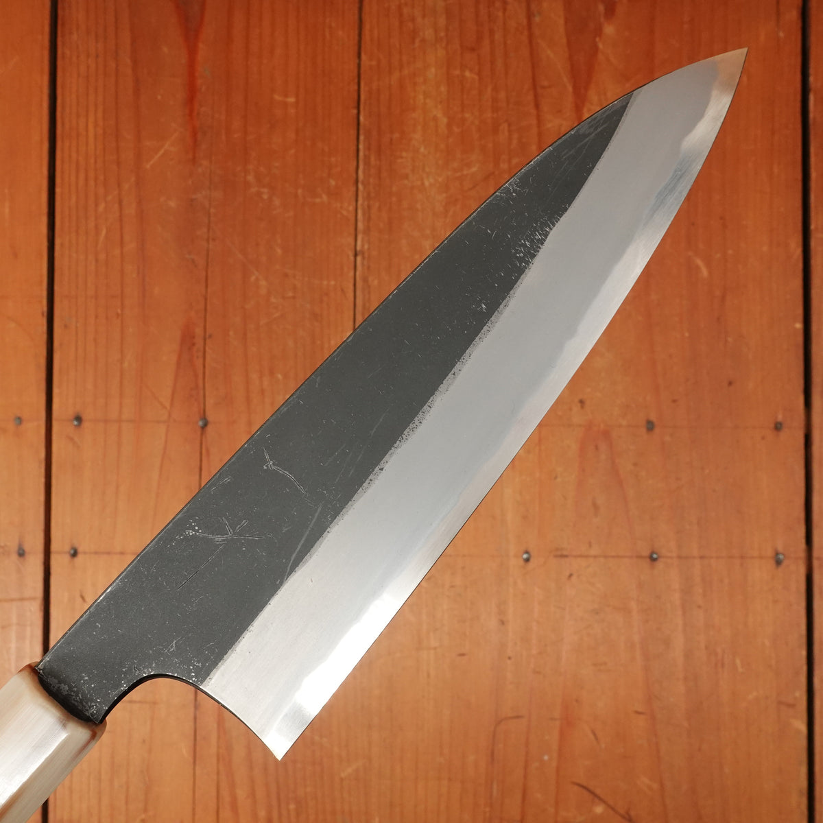 Hitohira Togashi 210mm Gyuto Aogami 2 Kurouchi Ebony Handle