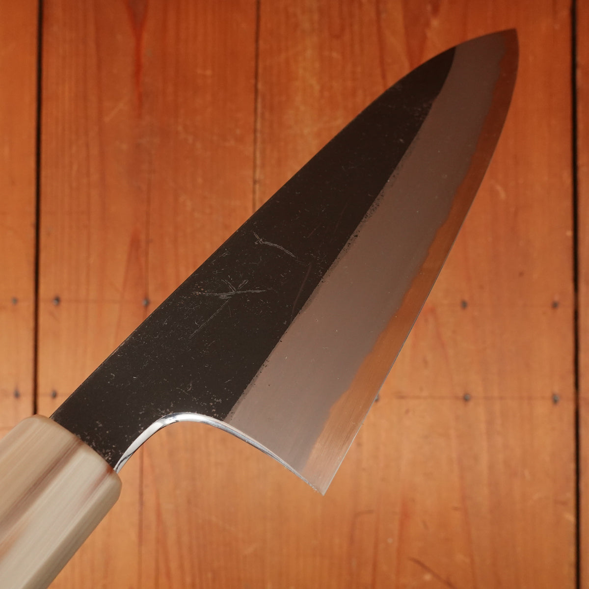 Hitohira Togashi 210mm Gyuto Aogami 2 Kurouchi Ebony Handle